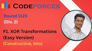 F1. XOR Transformations (Easy Version) | Codeforces Round 1123 (Div. 2)