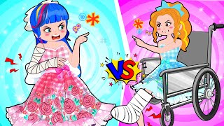 Rich Vs Poor Princess Battle? Anna Try To Save Poor Princess Poor Princess Life Animation