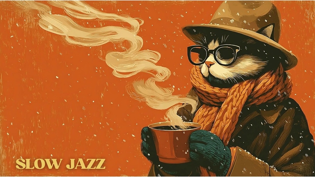 Slow Jazz — Винтажный нуар: пианино и саксофон для тихих зимних мгновений