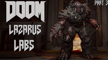 Lets (Blind) Play Doom 2016 - Mission 9 - Lazarus Labs (part 3)