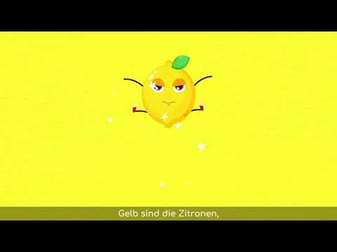 Almanca öğreniyorum 4 Çocuklar için Şarkılar Renkler