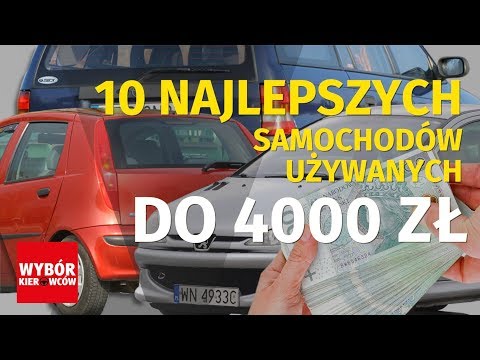 10 najlepszych samochodów do 4 tys. zł - UŻYWANE - RANKING