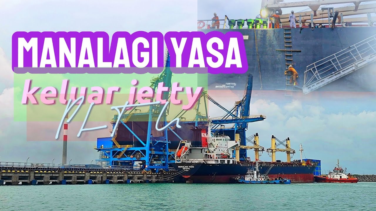 MV.  MANAGALI YASA ‼️OFF THE pier READY TO SAIL CROSS THE SOUTH SEA