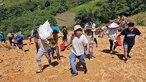 Mở Đại tiệc khênh lợn 100kg khởi công 3 Ngôi nhà Sapa tv Phạm Dũng Phan Diễm Xe đầu Kéo Minh AQ.