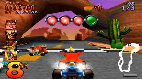 [PS1] CTR: Crash Team Racing - Live Playthrough Part 2 (Papu