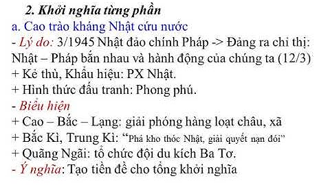 Căn cứ cách mạng đầu tiên của Việt Nam trong giai đoạn 1939 đến 1945 là