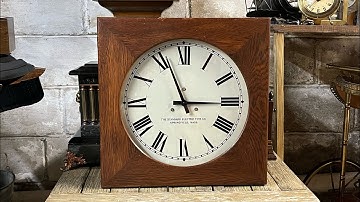 Conversion of a Standard Electric Time Company Slave Clock with a Quartz Movement ￼