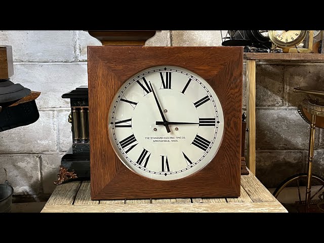 Conversion of a Standard Electric Time Company Slave Clock with a