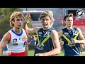 The best 18 year olds in the country take on vfl team  afl academy v footscray vfl full highlights