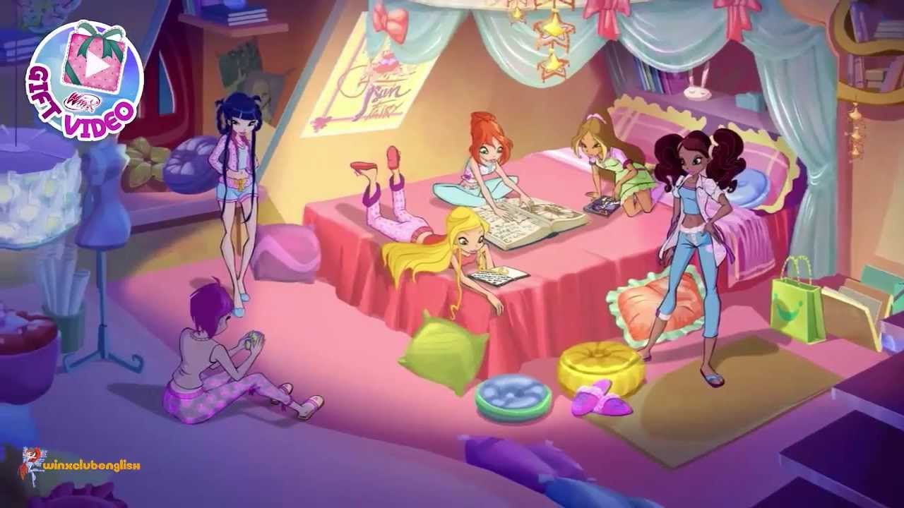 Winx Club Gift ΒίντεοΠιτζάμα πάρτι! HD! YouTube
