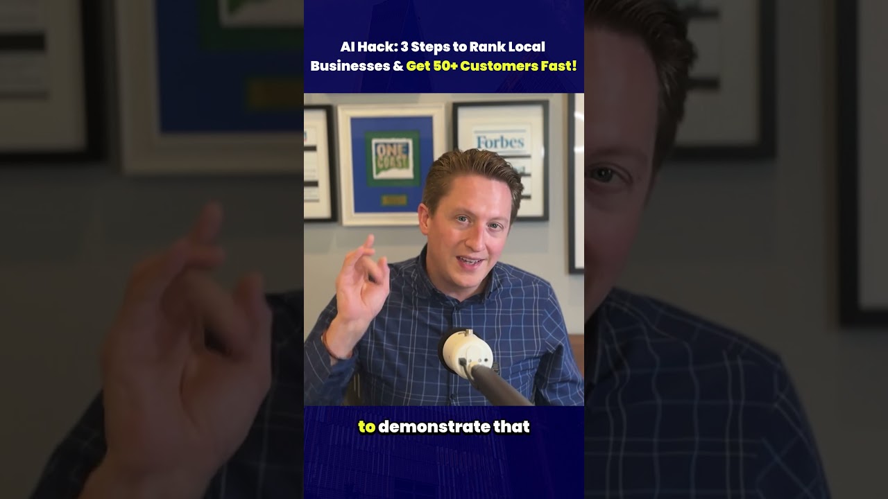 AI Hack: 3 Steps to Rank Local Businesses & Get 50+ Customers Fast!