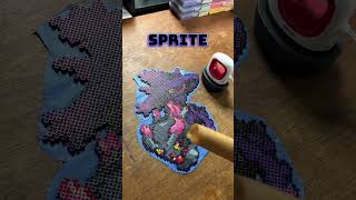 The PERFECT Halloween Pokemon Perler is Mismagius?! #hamabeads #perlerbeads #pixelart