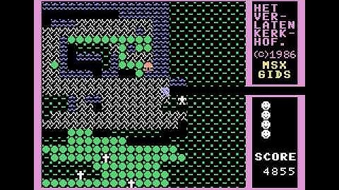 Het Verlaten Kerkhof - MSX-BASIC - MSX Gids - 1986 - part 2
