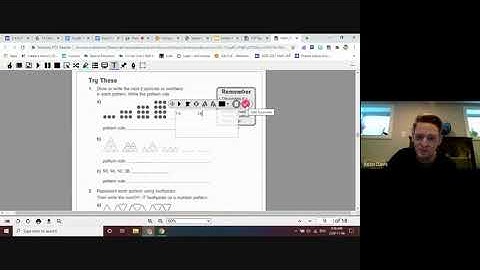 Growing and Shrinking Patterns Video Lesson