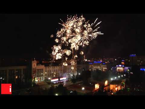 Салют в День города в Улан-Удэ