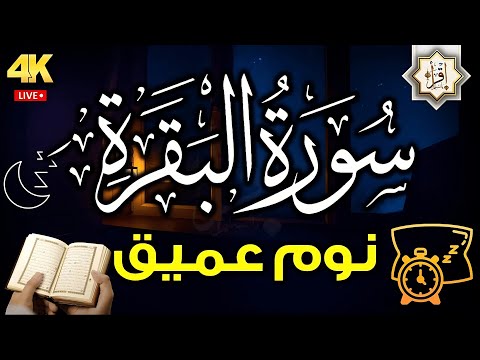 سورة البقرة كاملة رقية للبيت وعلاج للسحر سورة البقرة طاردة الشياطين تلاوة للنوم