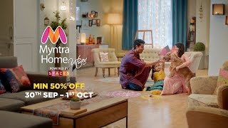 Myntra Home-Utsav | Best of Party Decor| 30th Sep & 1st Oct. Min 50% OFF