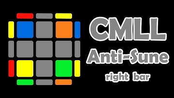 Anti-Sune-CMLL - Right Bar | Algorithm + Finger Tricks | Roux Tutorial