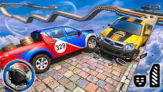 Truck Driver Games 3D - Impossible Mega Ramp Tracks Car Driving Game - Android Gameplay screenshot 5