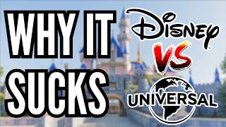 Disney V Universal WORST RIDES Tournament! - Which is WORSE..?