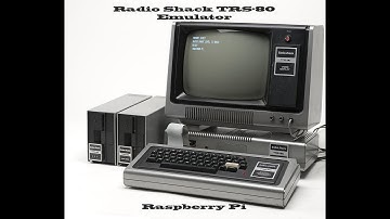 TRS-80 Emulator - Raspberry Pi (FREE DOWNLOAD)