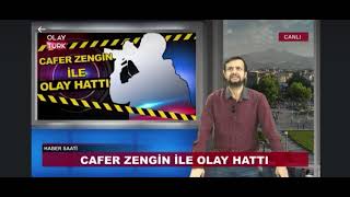 Canlı yayında depremi anlatırken depreme yakalandı!