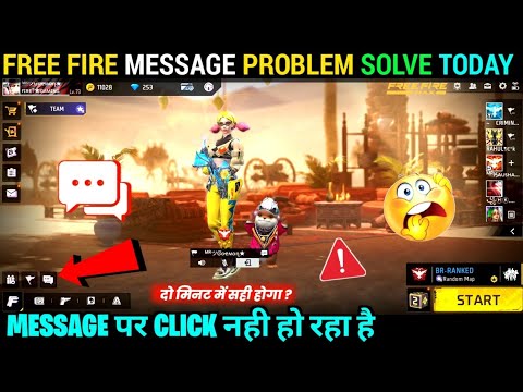 Free Fire Message Problem Solve 