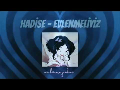 Hadise - Evlenmeliyiz lyrics+speed up | merküreçeyrekvar