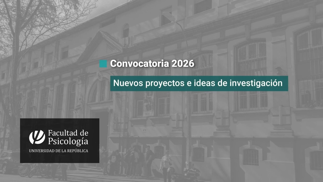Presentación de las líneas de investigación del Centro de Investigación Clínica en Psicología