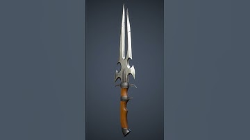 【3D Game assets】Stylized Dagger