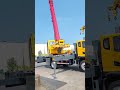 This 10-ton Dongfeng Huashen mobile crane features a powerful 185-horsepower engine,+8615054723399