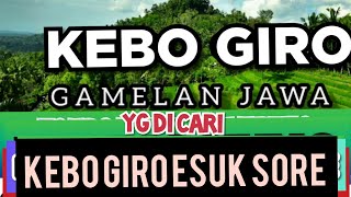 Download Lagu KEBO GIRO GAMELAN JAWA YG DICARI KEBO GIRO ESUK SORE BAS GLER  MP3