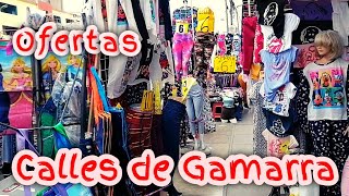 OFERTAS EN LAS CALLES DE GAMARRA | PRECIOS DE LOCURA