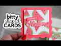 Adorable shaped mini cards you can create