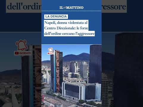 Video Napoli, donna violentata al Centro Direzionale: le forze dell'ordine cercano l'aggressore