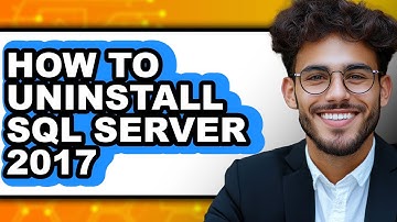 How to Uninstall Sql Server 2017 (full Guide)