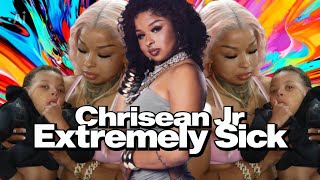 Chrisean Jr Screaming & Crying In Pain! Jr Is Extremely Ill & Hungry While With Chrisean Rock Live!
