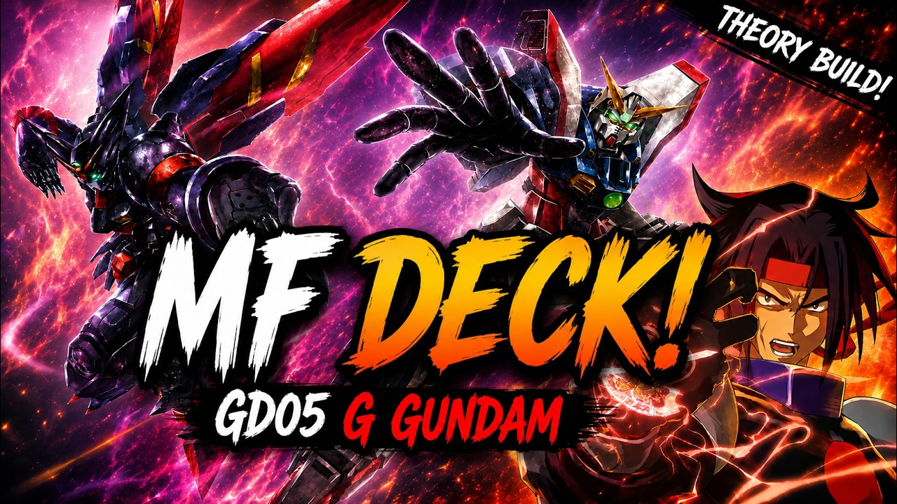 The MOST Anticipated GD05 Deck? G Gundam MF Deck! Theory Craft