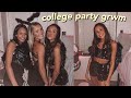 get ready with me for a college party~