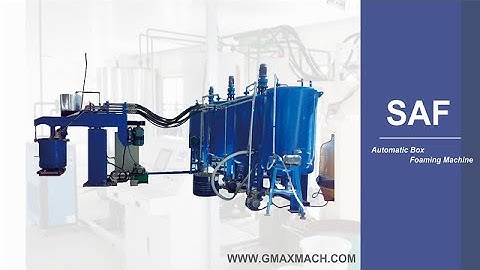 SAF Batch Foaming Machine Polyurethane Foaming Flexible Foam Blocks