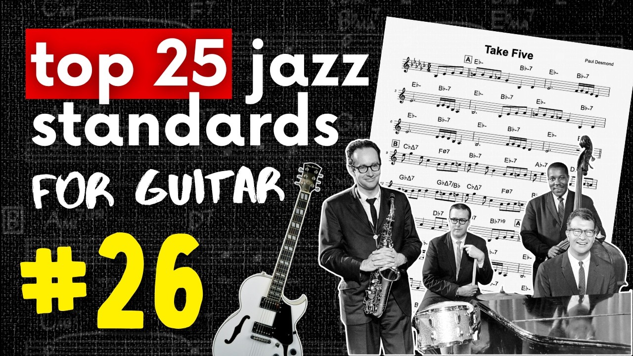 TAKE FIVE guitar chords, tab, melody, scales, and more | Complete “Take Five” Guitar Lesson