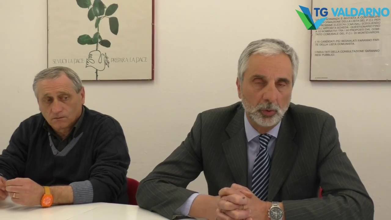 Coalizione centro sinistra di Paolo Ricci - Montevarchi - YouTube