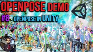 Pose Estimation Demo #8 - How to use OpenPose in Unity - OpenCV Computer Vision