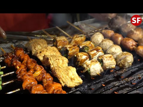 台式烤肉—台灣夜市小吃 Taiwanese BBQ-Taiwanese Street Food