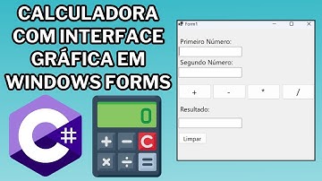 COMO FAZER UM CALCULADO SIMPLES COM INTERFACE GRÁFICA EM C# (WINDOWS FORMS)