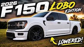 I LOWERED A BRAND NEW 2026 F-150 LOBO! 😳
