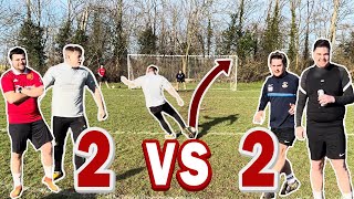 2 VS 2 FOOTBALL CHALLENGE!