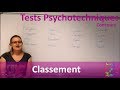 Preuve de classement   les tests psycho by debo  tests psychotechniques  c1l9