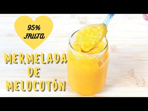 HEALTHY Peach Jam | SUPER EASY Recipe