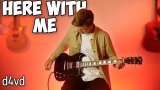 d4vd - Here With Me - Electric Guitar Cover